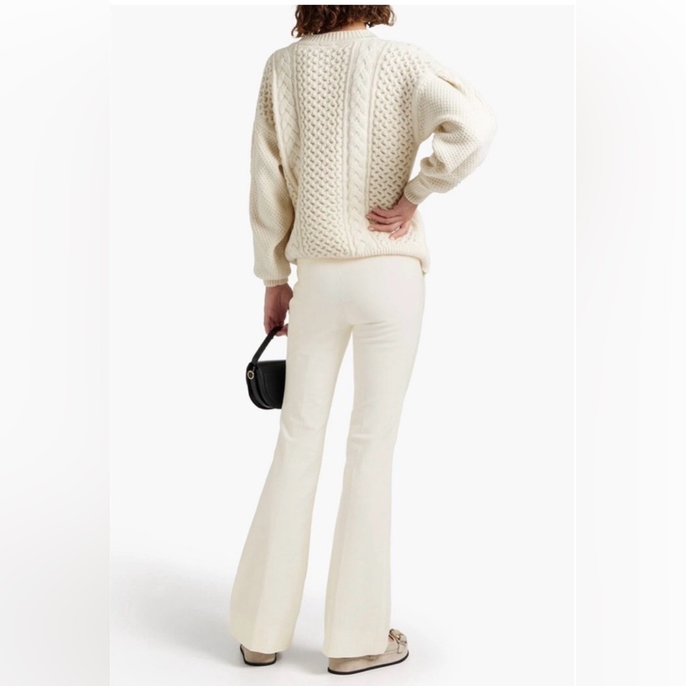 Derek Lam 10 Crosby Sailor-Button Flare Pants size 4 - Picture 3 of 11